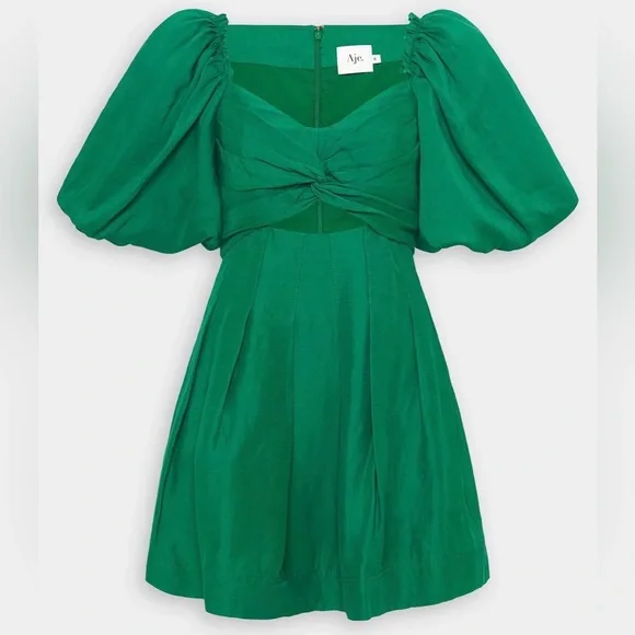 Aje Green Mini Dress Size AU10/US6